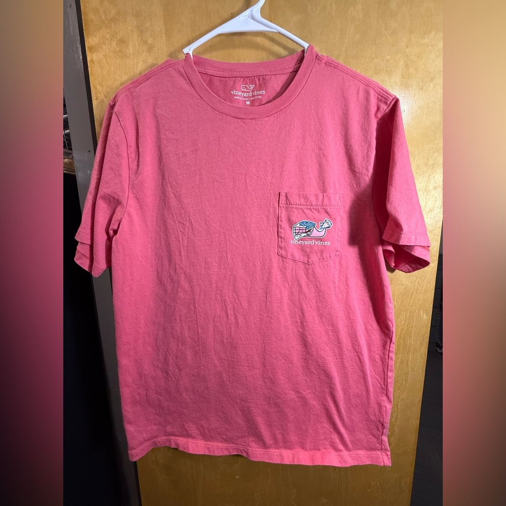 Vineyard Vines Pink Short Sleeve Tee